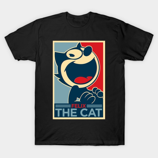 Felix The Cat T-Shirt by dnacreativedesign